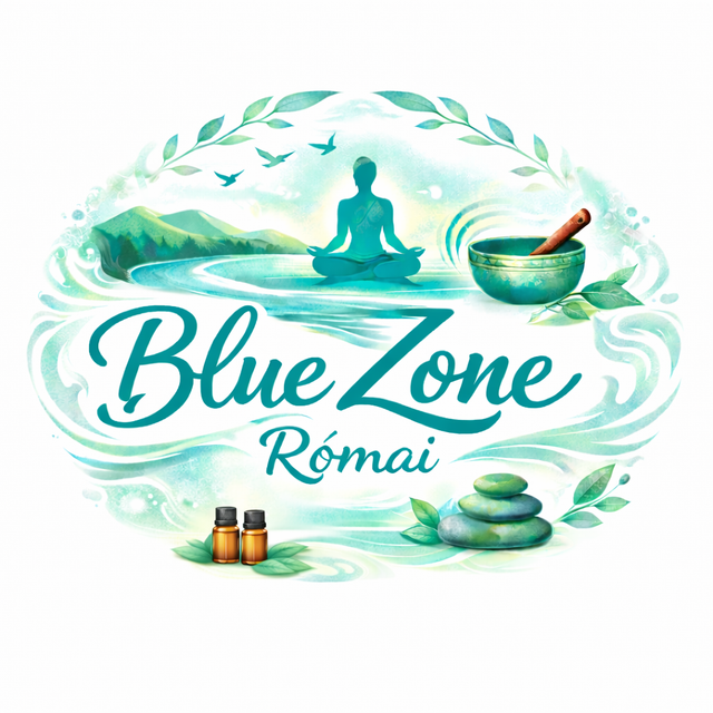 Blue Zone Római logó - Longevity stúdió