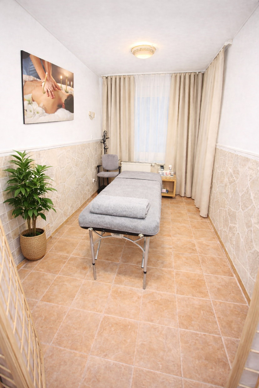 Masszázs szoba a Blue Zone Római stúdióban